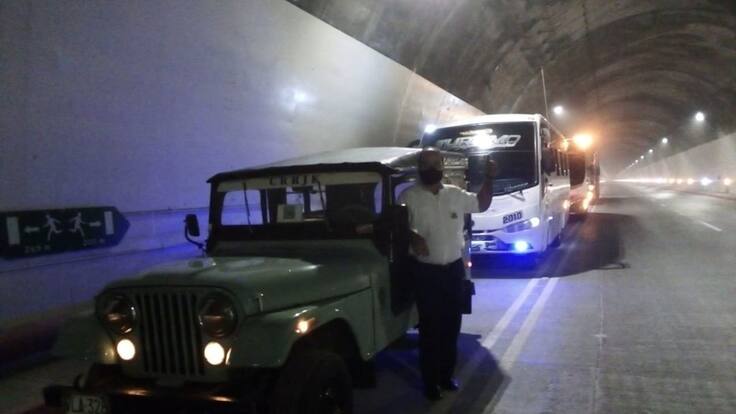 Recorrido al Túnel de la Línea en Jeep Willys fortalece la reactivación