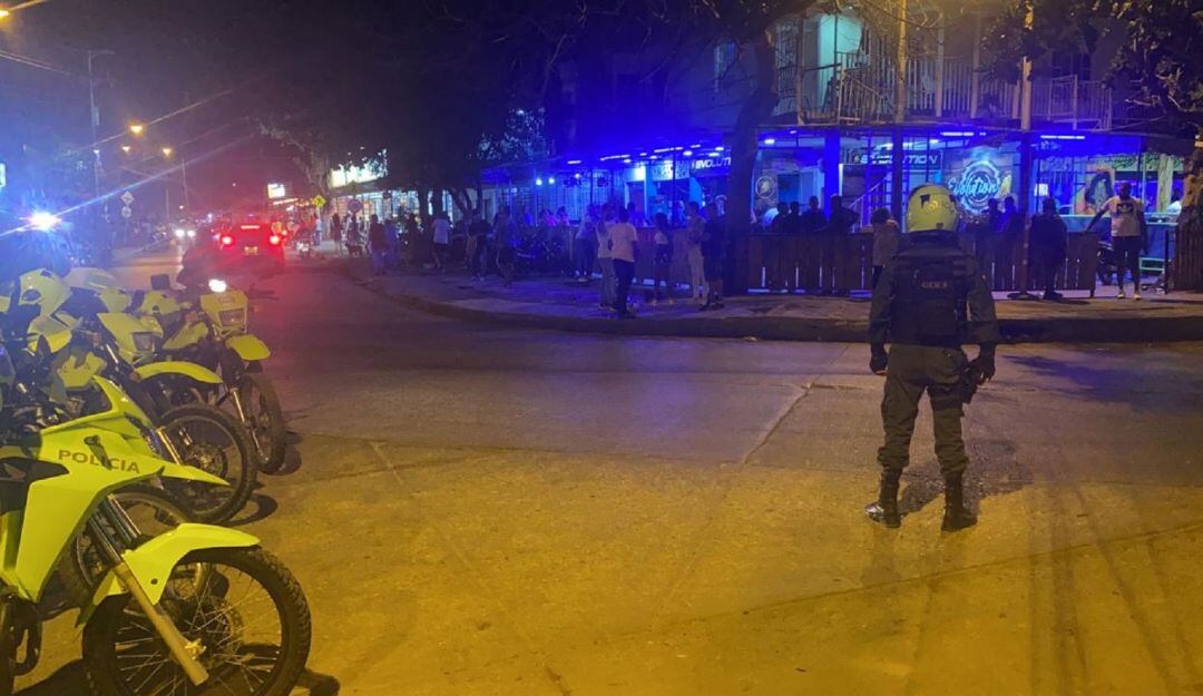 La Policía aplicó 217 comparendos por no acatar el toque de queda en diferentes sectores de la ciudad