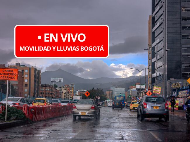 🔴EN VIVO | Movilidad y lluvias HOY 16 de febrero en Bogotá: Cierres y desvíos por manifestaciones. Getty Images