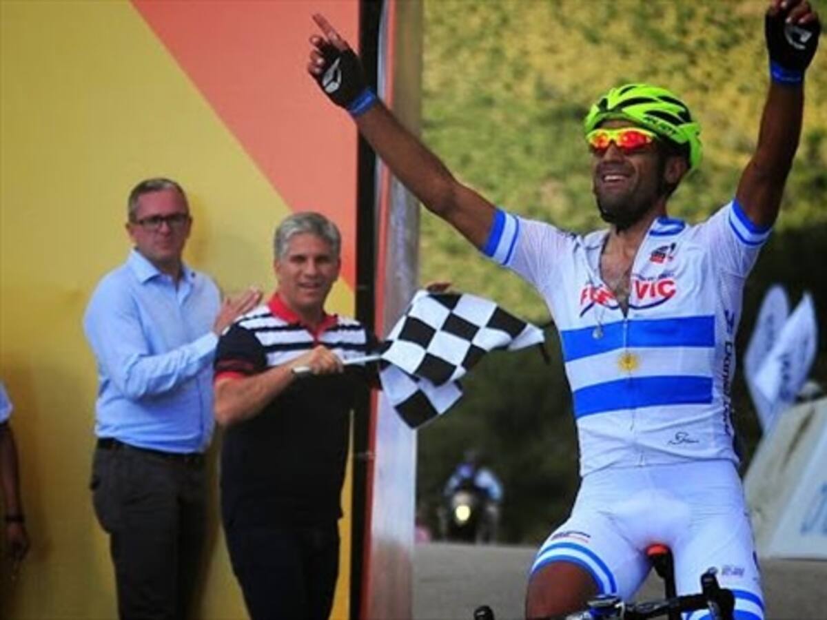 El argentino Daniel Díaz repite triunfo en el Tour de San Luis