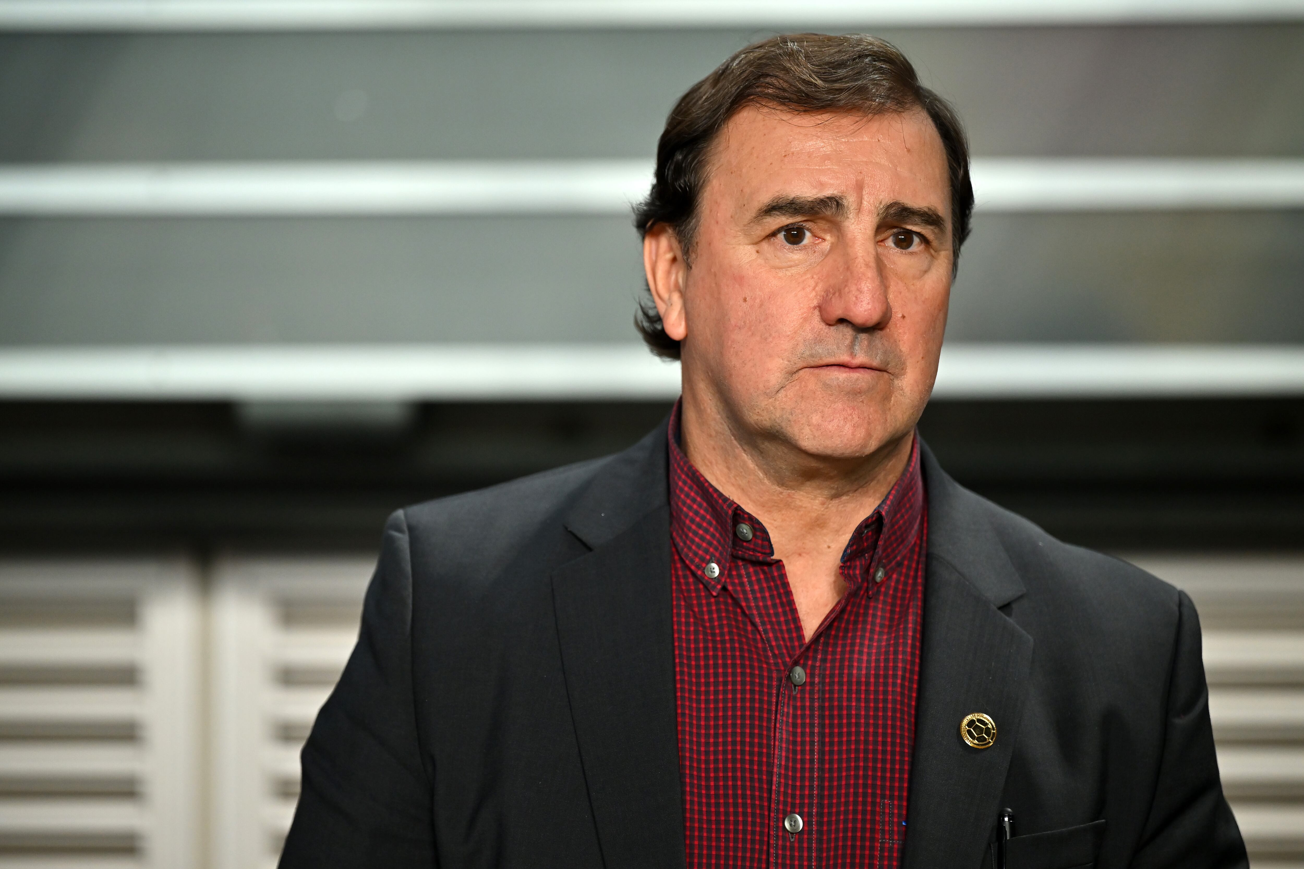 Néstor Lorenzo, DT de la Selección Colombia. (Photo by Kenta Harada/Getty Images)