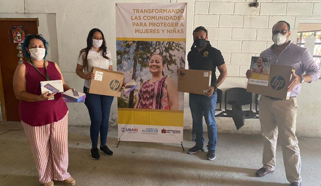 Donación de equipos tecnológicos por parte de la ONU