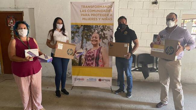 Donación de equipos tecnológicos por parte de la ONU