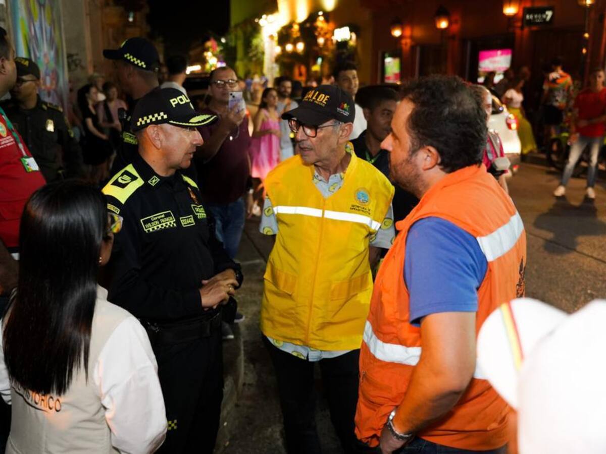 ‘Megaoperativo’ en Getsemaní: drogas incautadas, un capturado y un negocio sellado