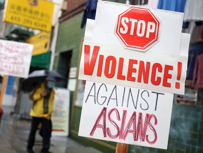 Protestas en contra de los ataques a las comunidades asiáticas