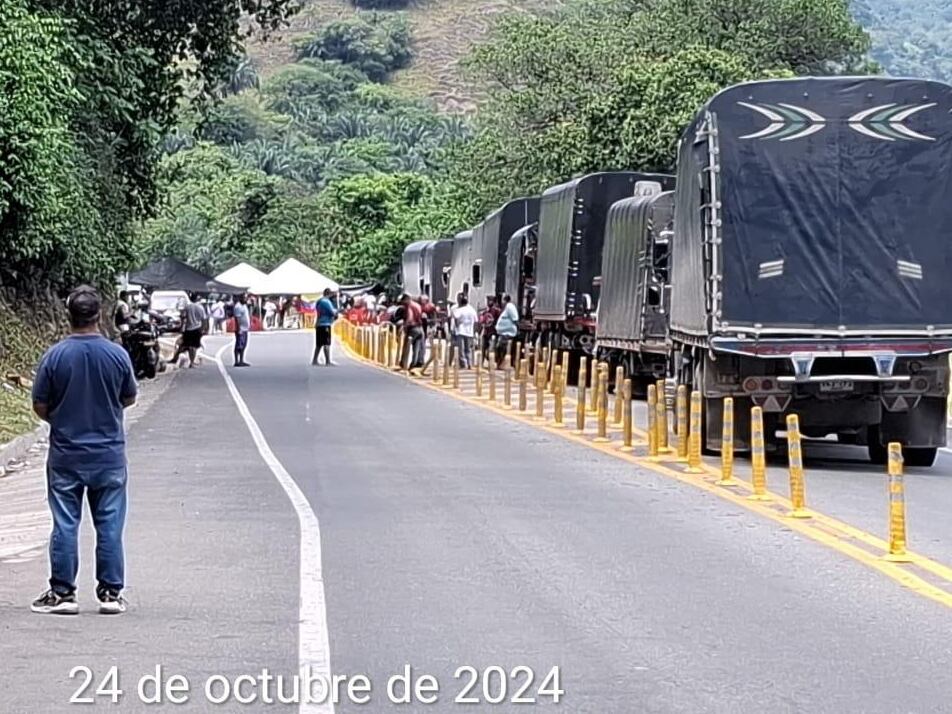 Paro minero Antioquia - foto ATC