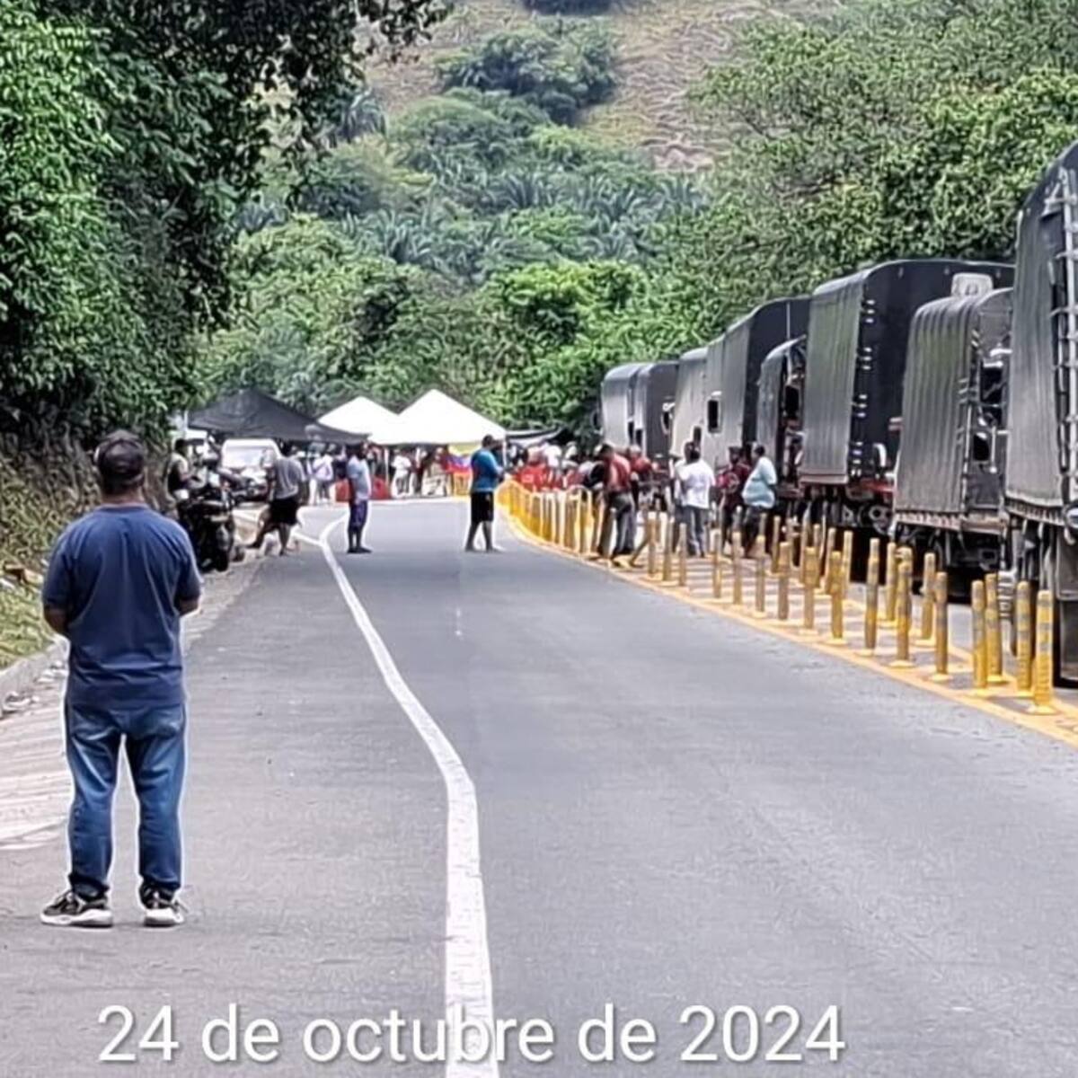 ATC pide a empresas no enviar camiones de carga a zonas con protestas