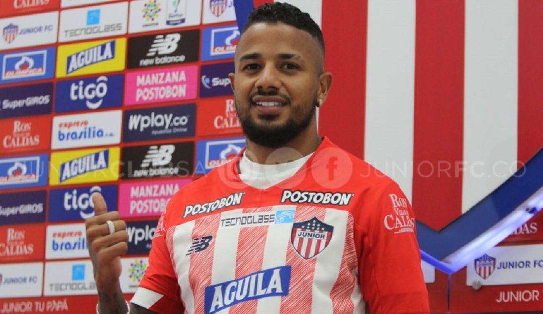 Yesus Cabrera, nuevo volante del Junior.