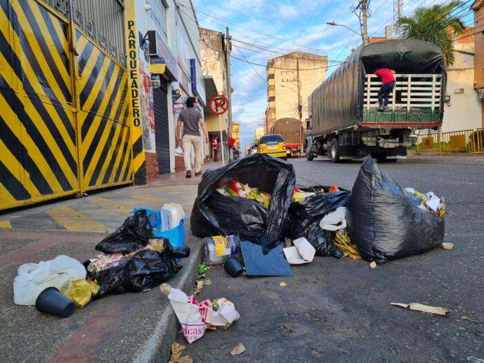 Actualmente, cerca de 480 toneladas de basura están pendientes de disposición. Foto Relacionada.