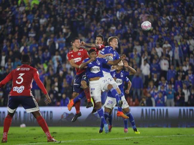 Duelo de Liga entre Millonarios e Independiente Medellín en el Estadio El Campín. (Colprensa - Álvaro Tavera)