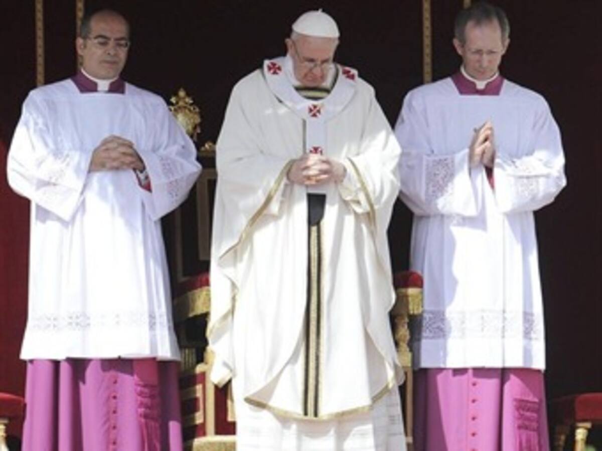Señal en vivo: comienza el pontificado del papa Francisco