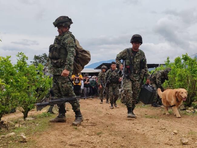 El Plateado, Cauca: horas después de la liberación de policías y un oficial del Ejército