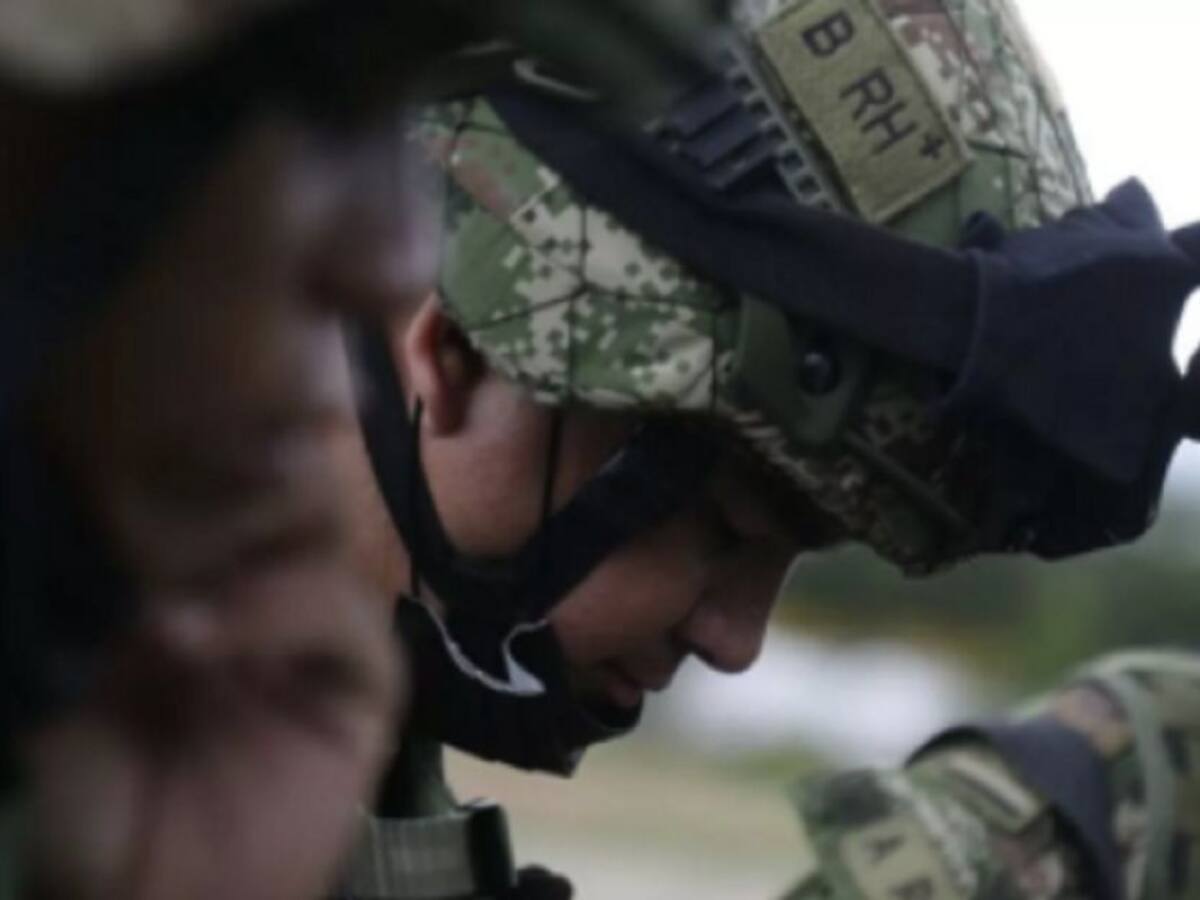 Soldado perdió la vida al caer en campo minado en el municipio de Tibú
