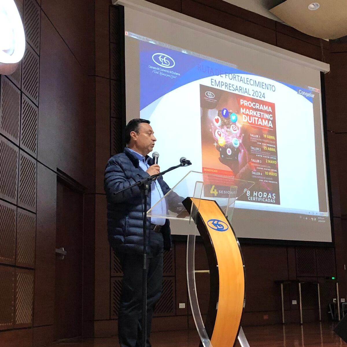 Presidente de Cámara de Comercio Destaca Logros y Esfuerzos en Duitama