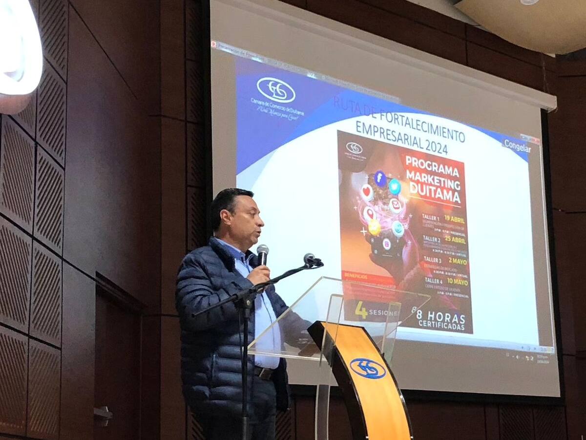 Presidente de Cámara de Comercio destaca logros y esfuerzos en Duitama