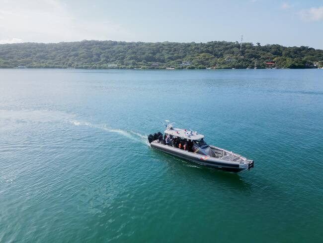 En Cartagena, refuerzan seguridad marítima en Cholón desde este puente de Reyes