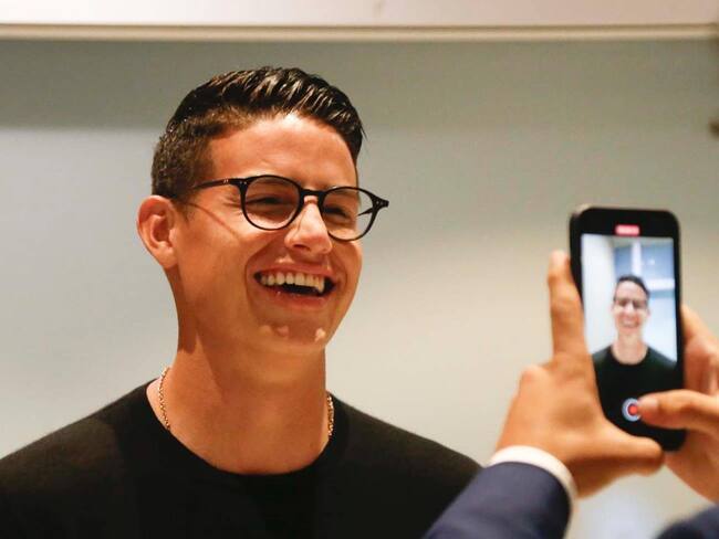 James Rodríguez, volante colombiano del Sao Paulo / Twitter: @SaoPauloFC.