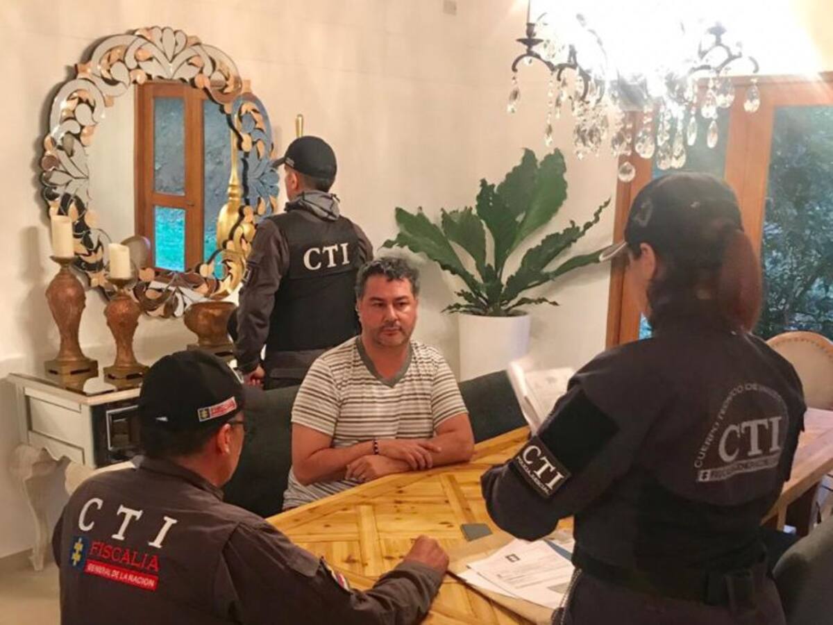 Capturan al alcalde de Barbosa, Antioquia, Edison García