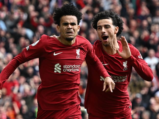 Luis Díaz volvió al gol con Liverpool. (Photo by PAUL ELLIS/AFP via Getty Images)