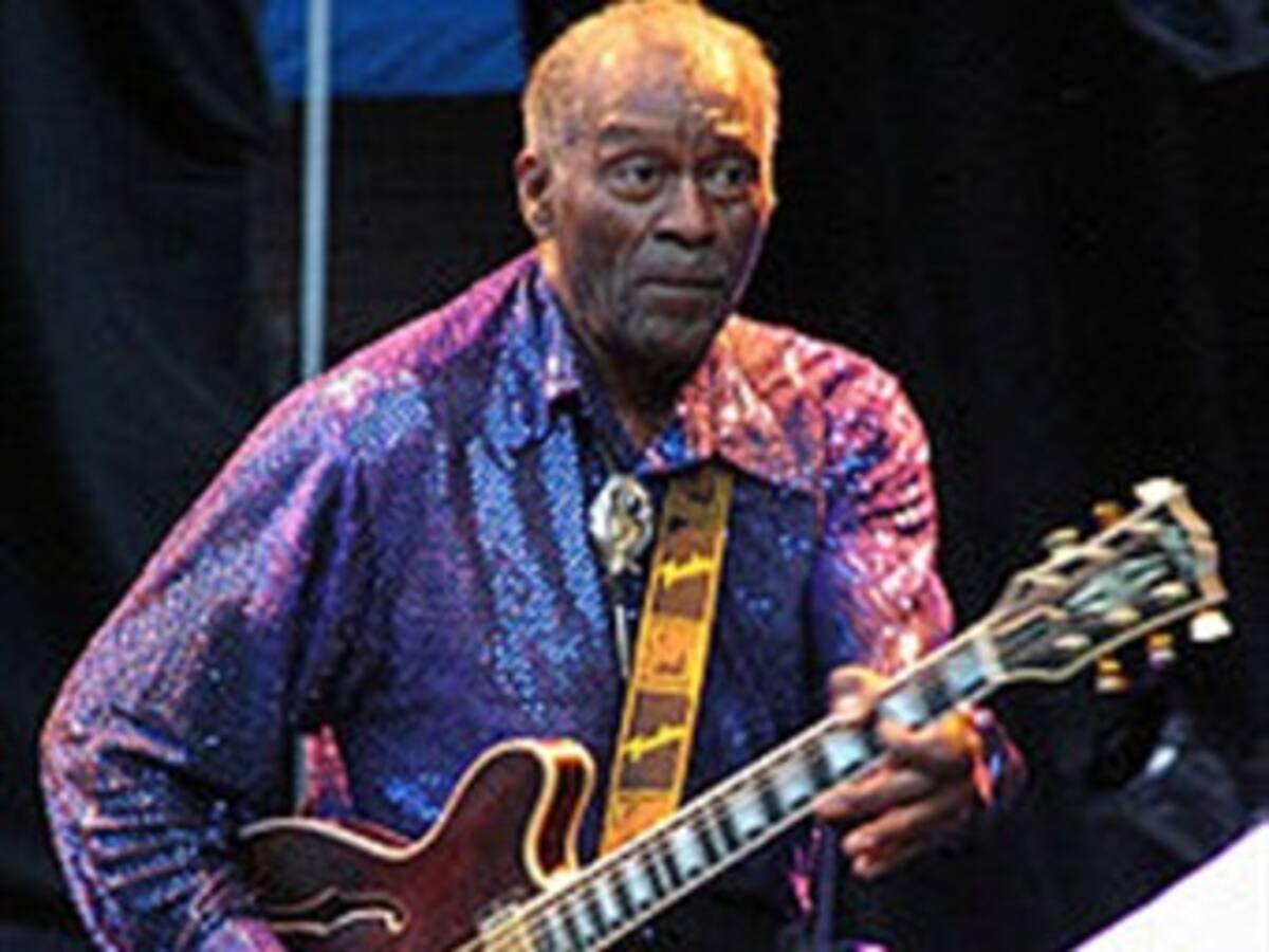 Chuck Berry será homenajeado por el Salón de la Fama del Rock and Roll