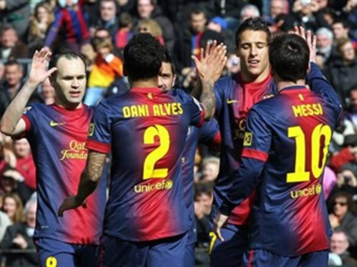 Barcelona se consolida como líder de la Liga española, goleando al Getafe en el Camp Nou