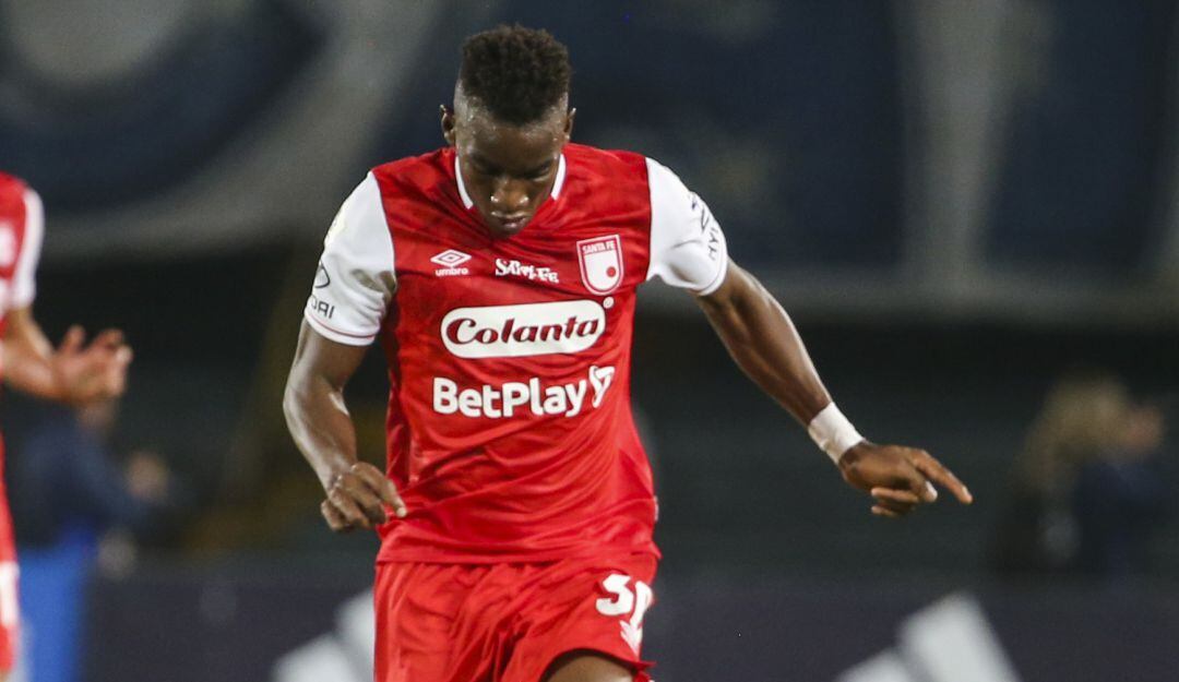 Dairon Mosquera, futbolista de Independiente Santa Fe