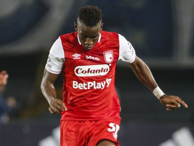 Dairon Mosquera, futbolista de Independiente Santa Fe