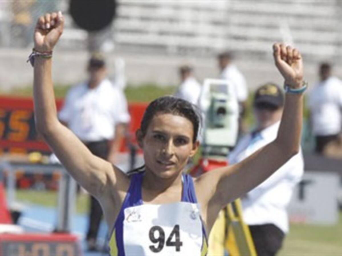 Arabelly Orjuela y James Rendón ganadores de la Copa Nacional de Marcha Atlética