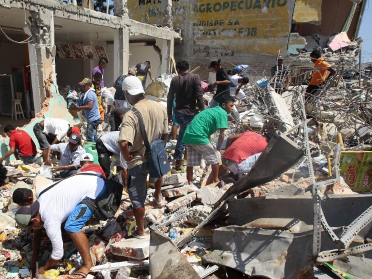 Replica de 5,3 grados genera pánico entre los habitantes de Pedernales