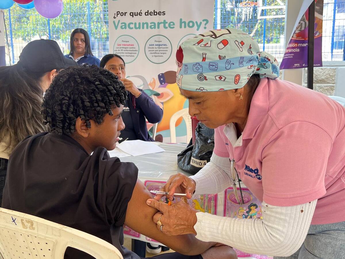 Barranquilla inicia jornada de vacunación para que niños regresen al colegio seguros