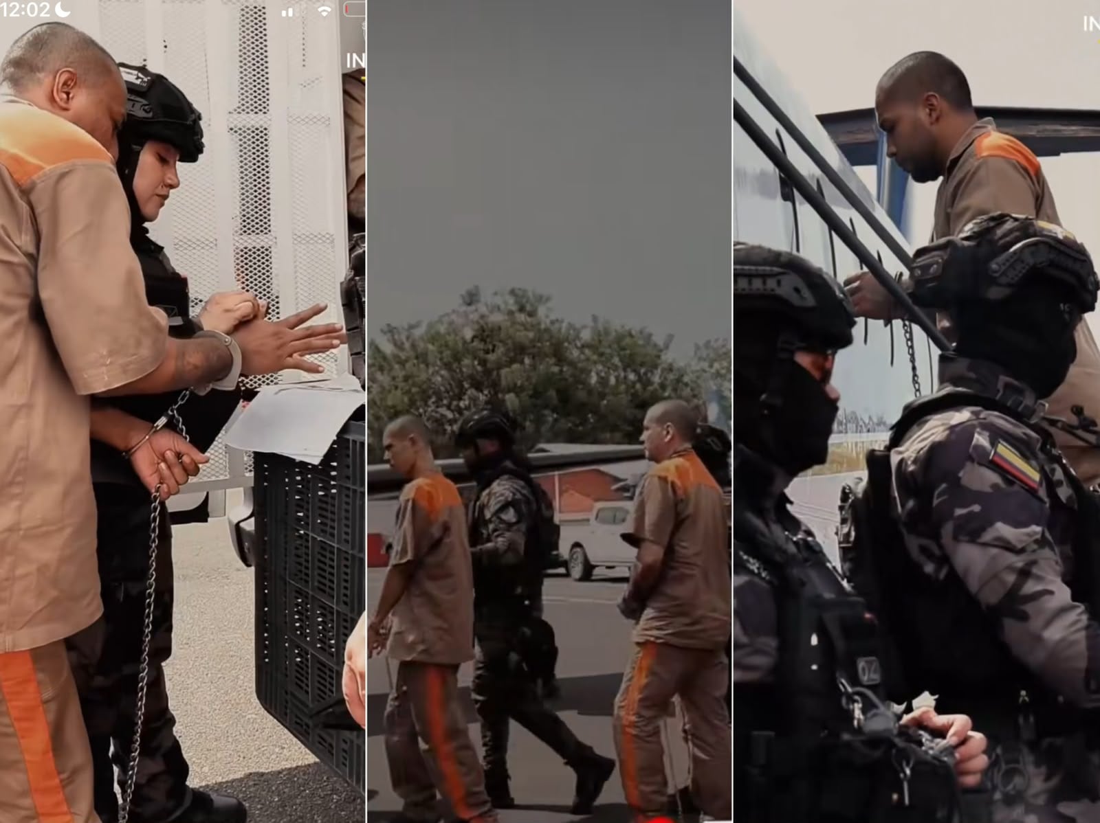 De la Espriella confirma traslado de presos de ‘Los Pachenca’ fuera del Caribe. Foto: Captura de video INPEC