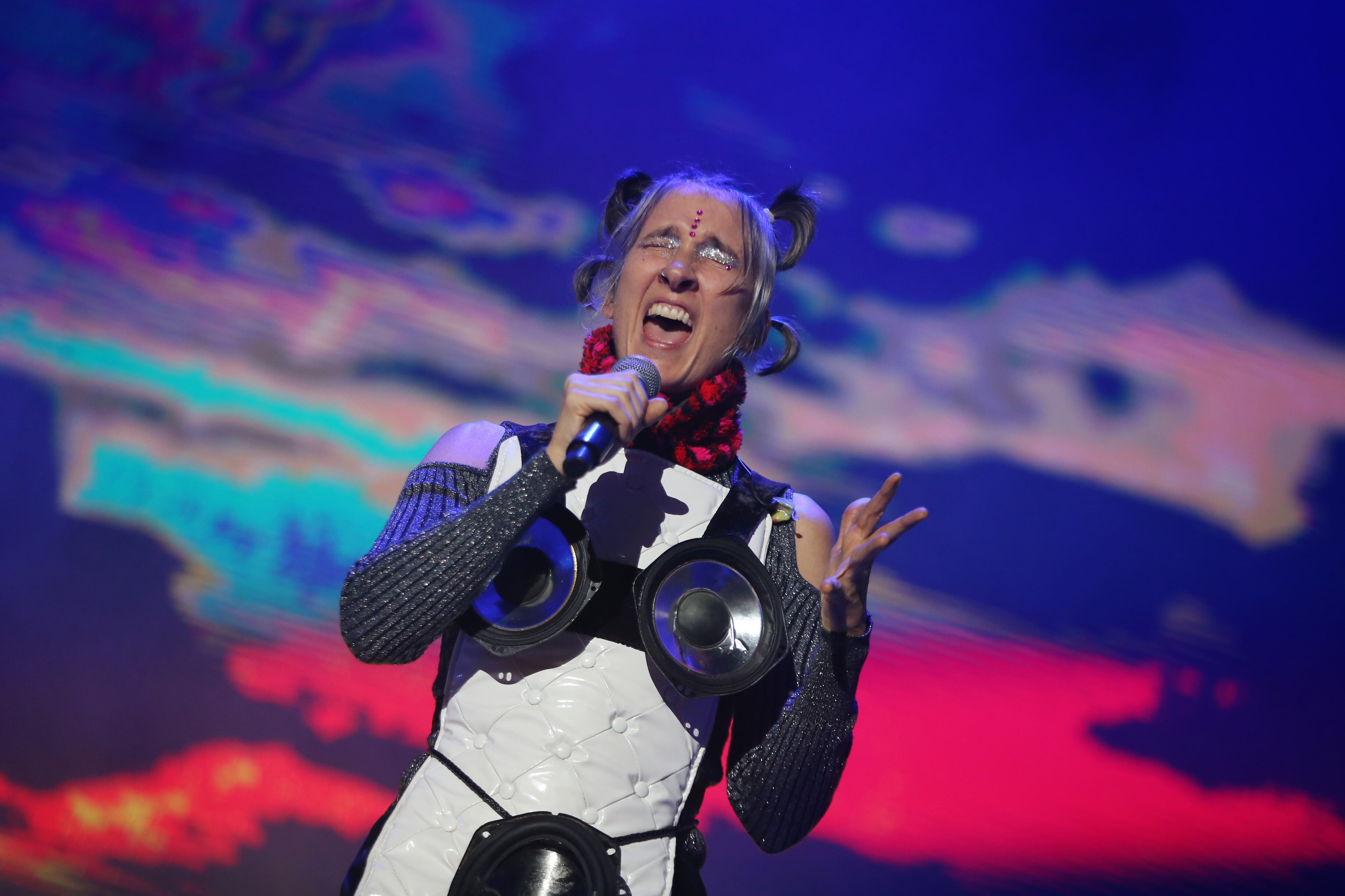 Andrea Echeverri, vocalista líder y guitarrista de la banda 'Aterciopelados' / Colprensa