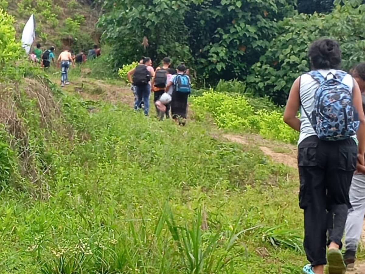 La Procuraduría manifestó una gran preocupación por la situación de desplazamiento en Antioquia