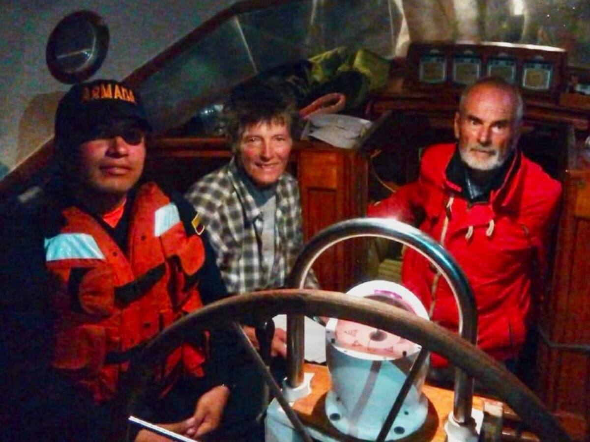 Rescatan velero que estaba a la deriva en el mar Caribe