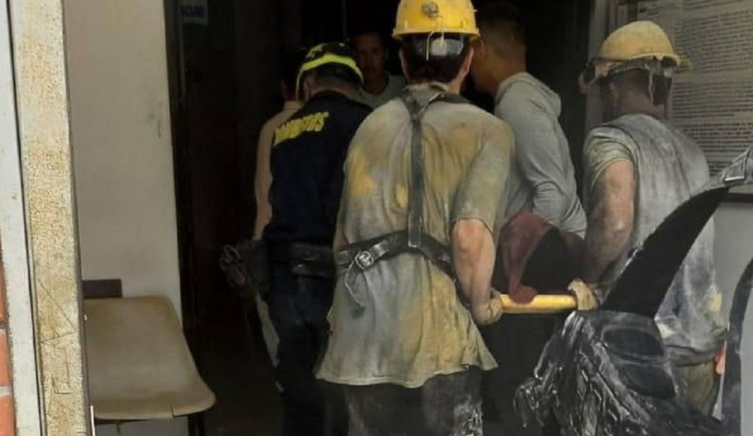 Nuevo accidente minero en Marmato, Caldas. Crédito: Bomberos Marmato, Caldas.