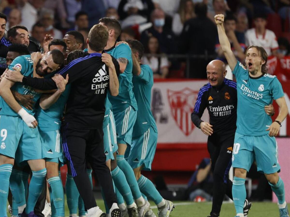 Real Madrid remonta ante Sevilla y el título de liga se ve más cerca