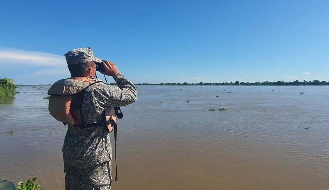 Accidente en el río Magdalena