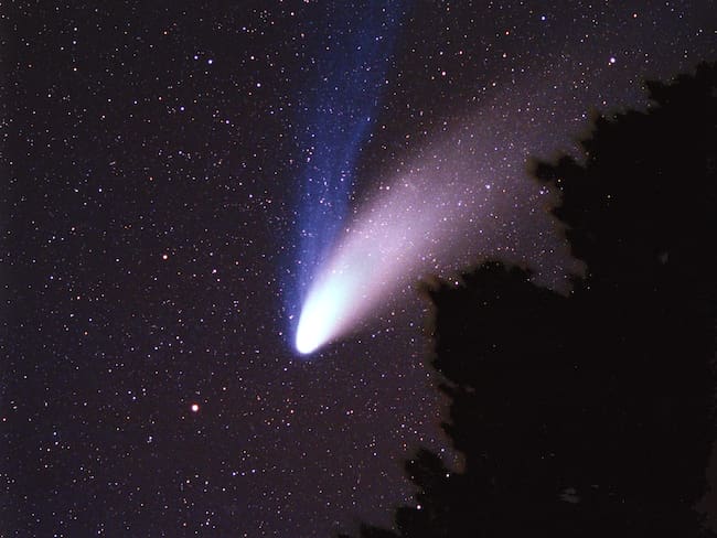 Cometa diablo se acerca a la Tierra. Foto vía Getty Images.