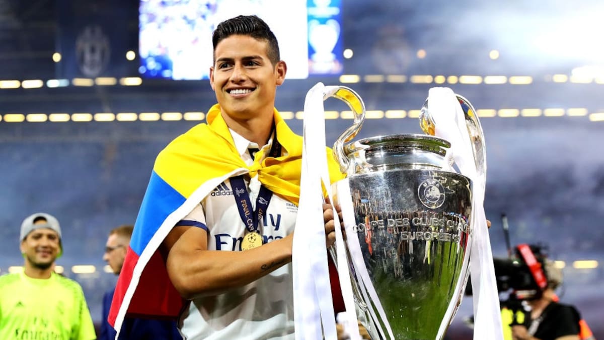 James Rodríguez, el mejor volante en la historia del Real Madrid: estudio universitario revelador