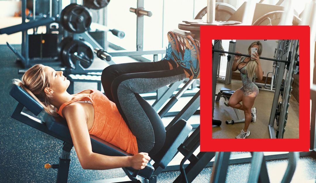 Ejercicio press de pierna 