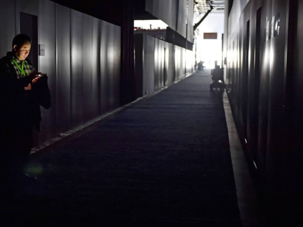 Un apagón dejó a oscuras una zona de la feria CES en Las Vegas