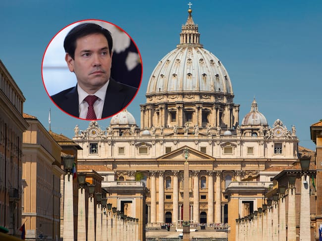 Marco Rubio discutirá la situación en Medio Oriente y América Latina en el Vaticano. Foto: Getty Images.