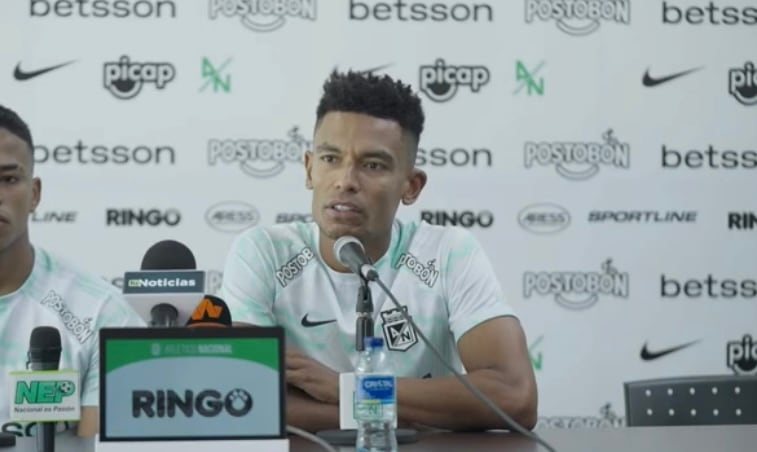 William Tesillo / Rueda de prensa Atlético Nacional.