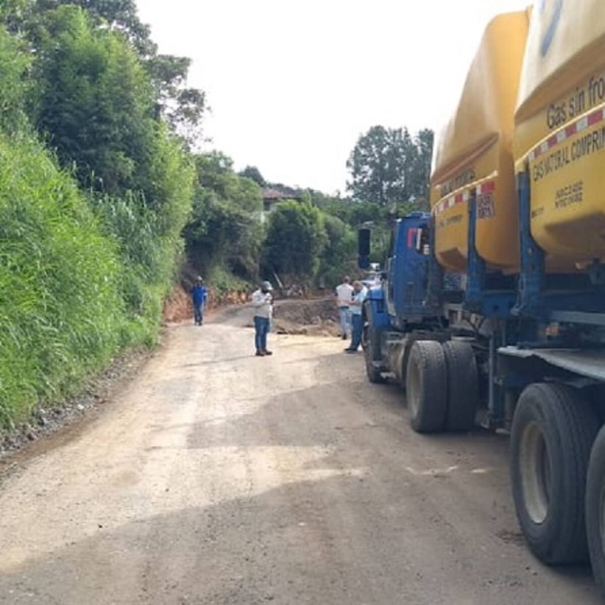 Chigorodó está sin gas natural por el daño en la vía entre Antioquia y Córdoba