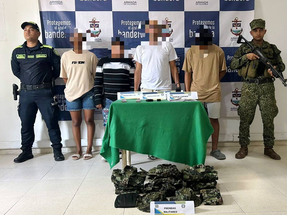 17 presuntos integrantes del Clan del Golfo fueron capturados en El Carmen de Bolívar