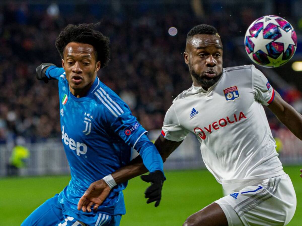 Lyon sorprendió y derrotó en Francia a la Juventus de Cuadrado