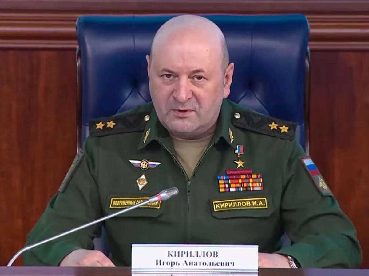 Ucrania asesina a Ígor Kirílov, encargado de armas químicas del ejército ruso