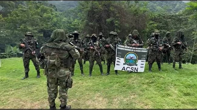 Gobierno cierra espacio de diálogo con las Autodefensas Conquistadoras de la Sierra Nevada. Foto: suministrada.