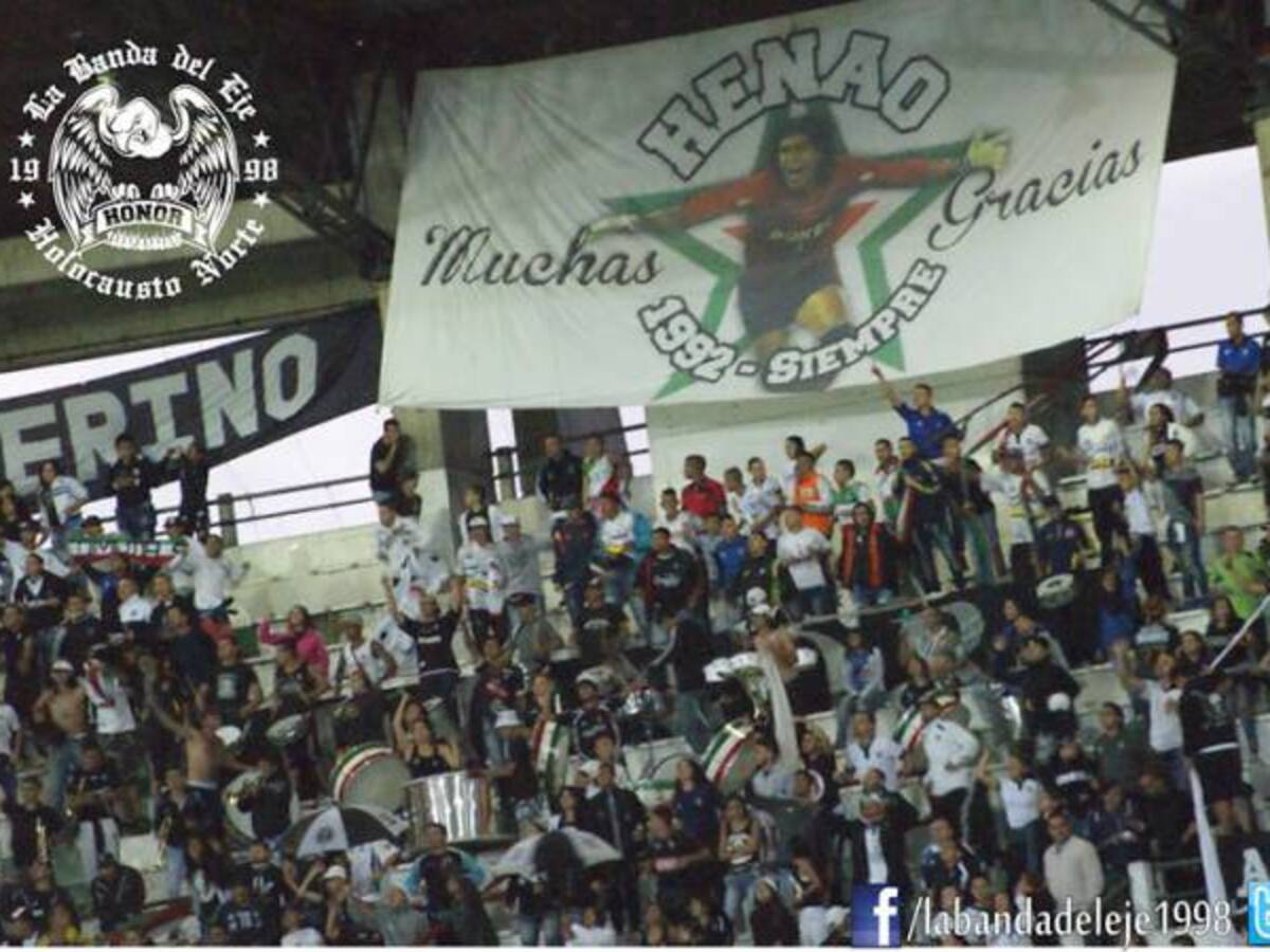 Hinchas de Santa Fe sancionados por cinco años en Manizales