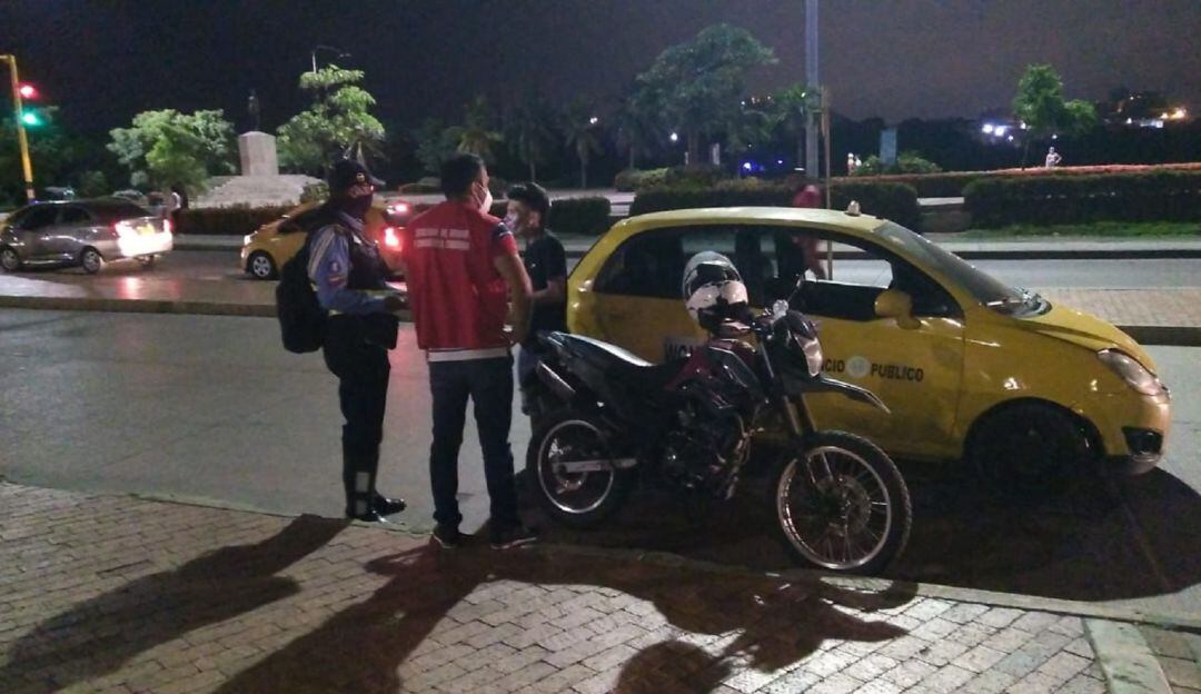 Los operativos se realizaron en el sector de Puerto Duro, en el Centro Histórico